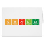 Charles  Greeting/note cards