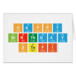Happy
 Birthday
 Stefi  Greeting/note cards