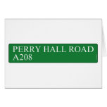 Perry Hall Road A208  Greeting/note cards