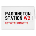 paddington station  Greeting/note cards
