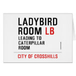 Ladybird  Room  Greeting/note cards