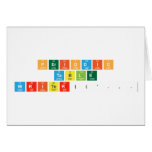 Periodic
 Table
 Writer(('.,.  Greeting/note cards