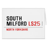 SOUTH  MiLFORD  Greeting/note cards