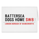 Battersea dogs home  Greeting/note cards