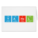 Yahel  Greeting/note cards