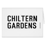 Chiltern Gardens  Greeting/note cards