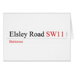 Elsley Road  Greeting/note cards