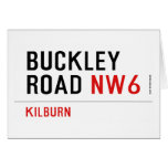 BUCKLEY ROAD  Greeting/note cards