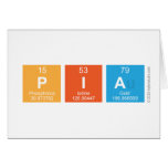 Pia  Greeting/note cards