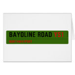 Bayoline road  Greeting/note cards