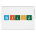 Science  Greeting/note cards
