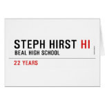 Steph hirst  Greeting/note cards