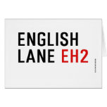 English  Lane  Greeting/note cards