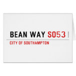 Bean Way  Greeting/note cards
