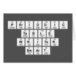 Periodic
 Table
 Writer
 Smart  Greeting/note cards
