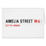 Amelia street  Greeting/note cards