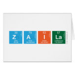 ZAILA  Greeting/note cards