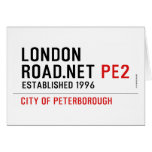 London Road.Net  Greeting/note cards