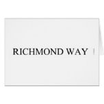 Richmond way  Greeting/note cards