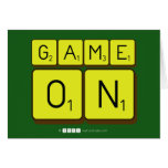 GAME
 ON  Greeting/note cards