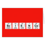 
 SCIENCE  Greeting/note cards
