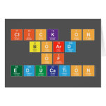 Click On
 Board
 of 
 Education  Greeting/note cards