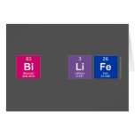 bi life  Greeting/note cards
