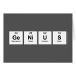 Genius  Greeting/note cards