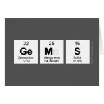 GEMS  Greeting/note cards
