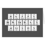 Happy
 Birthday
 Allison  Greeting/note cards