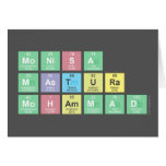     mONISA
 Mastura
 Mohammad  Greeting/note cards