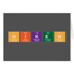 hiken  Greeting/note cards