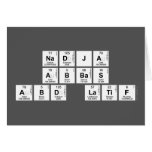 Nadja 
 Abbas 
 Abd latif  Greeting/note cards