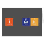 i can  Greeting/note cards