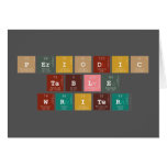Periodic
 Table
 Writer  Greeting/note cards