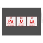 Paula  Greeting/note cards