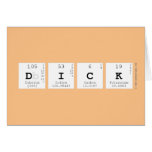 DICK  Greeting/note cards