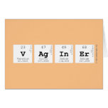 VAGINER  Greeting/note cards