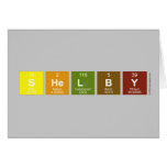 Shelby  Greeting/note cards