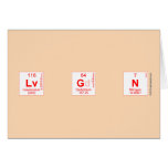 Lv G N  Greeting/note cards