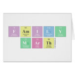 Family
 Marth  Greeting/note cards