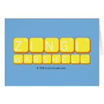    Zingi
 Warshell
   Greeting/note cards