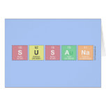 susana  Greeting/note cards