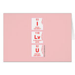 I
 Lv
 U  Greeting/note cards