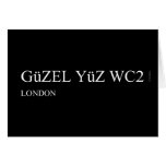 güzel yüz  Greeting/note cards