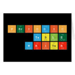 Periodic Table Writer  Greeting/note cards