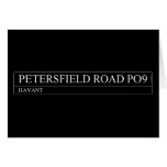 Petersfield road  Greeting/note cards