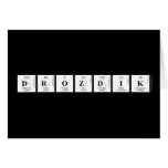 DROZDIK  Greeting/note cards