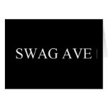 SWAG AVE  Greeting/note cards
