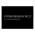 FitiMi Design  Greeting/note cards